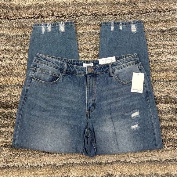 Westbound The Vintage Ankle Mid Rise Tapered Leg Jeans Sz 12P NWT | Ankle Jeans- - Picture 1 of 14